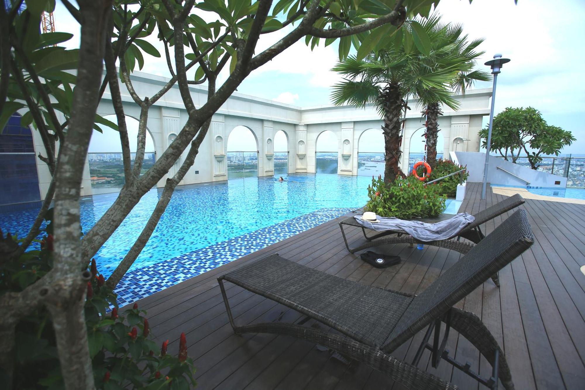 Linda Apartment-Icon56-District4-3Mins To Center Dtrc1- Infinity Pool- Awesome Rooftop Ho Chi Minh City Exterior photo